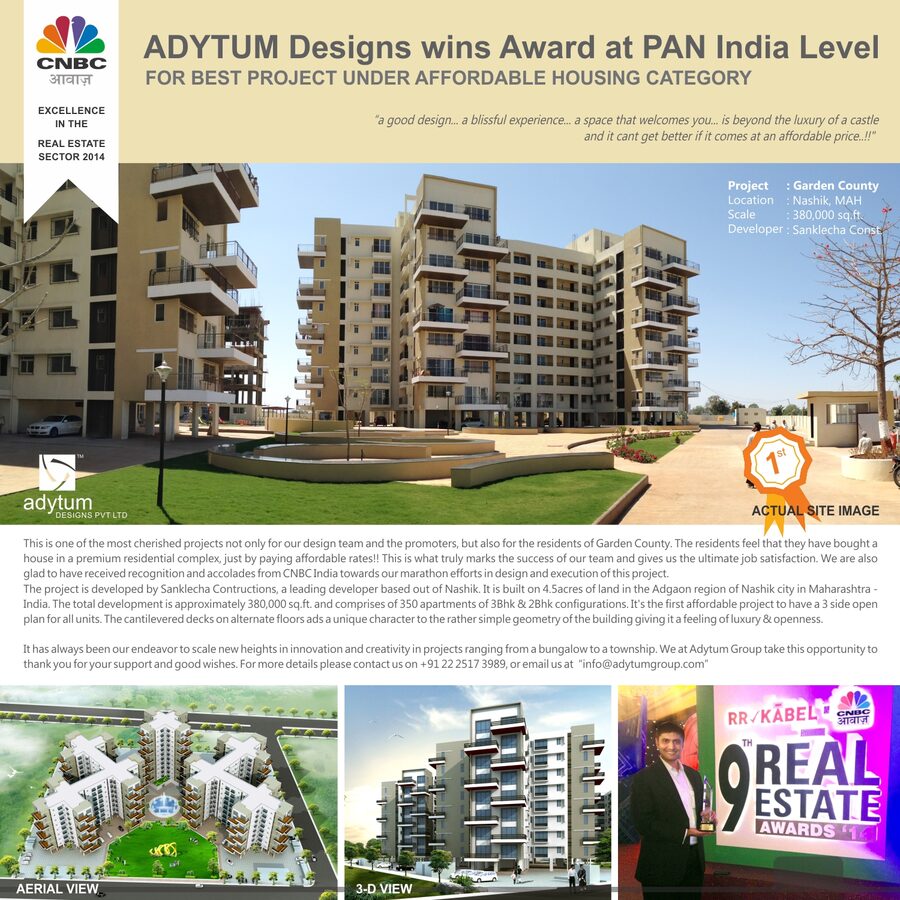 CNBC Awaaz Real Estate Award