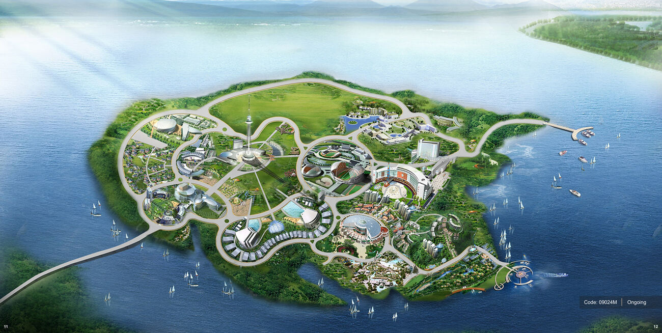 Emerald Island master plan